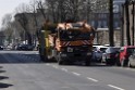 LKW blieb unter Bruecke haengen Koeln Deutz Deutz Muelheimerstr P177